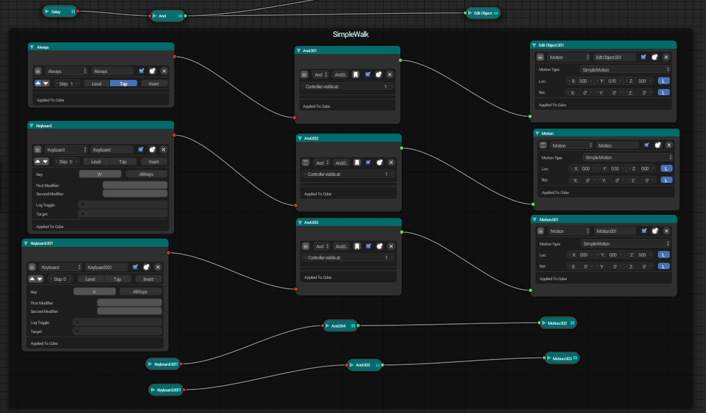Bricky nodes demo