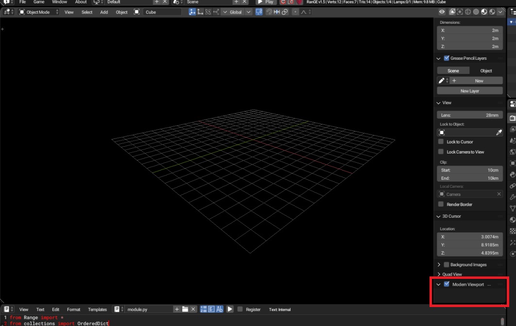 Modern viewport work-in-progress